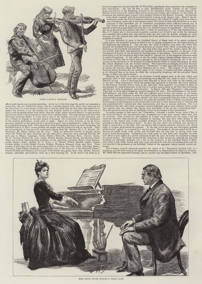 La Escuela Guildhall de Música de Charles Paul Renouard